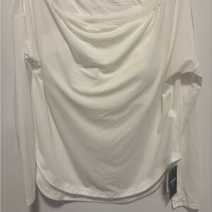 HALARA White Long Sleeve Top NWT